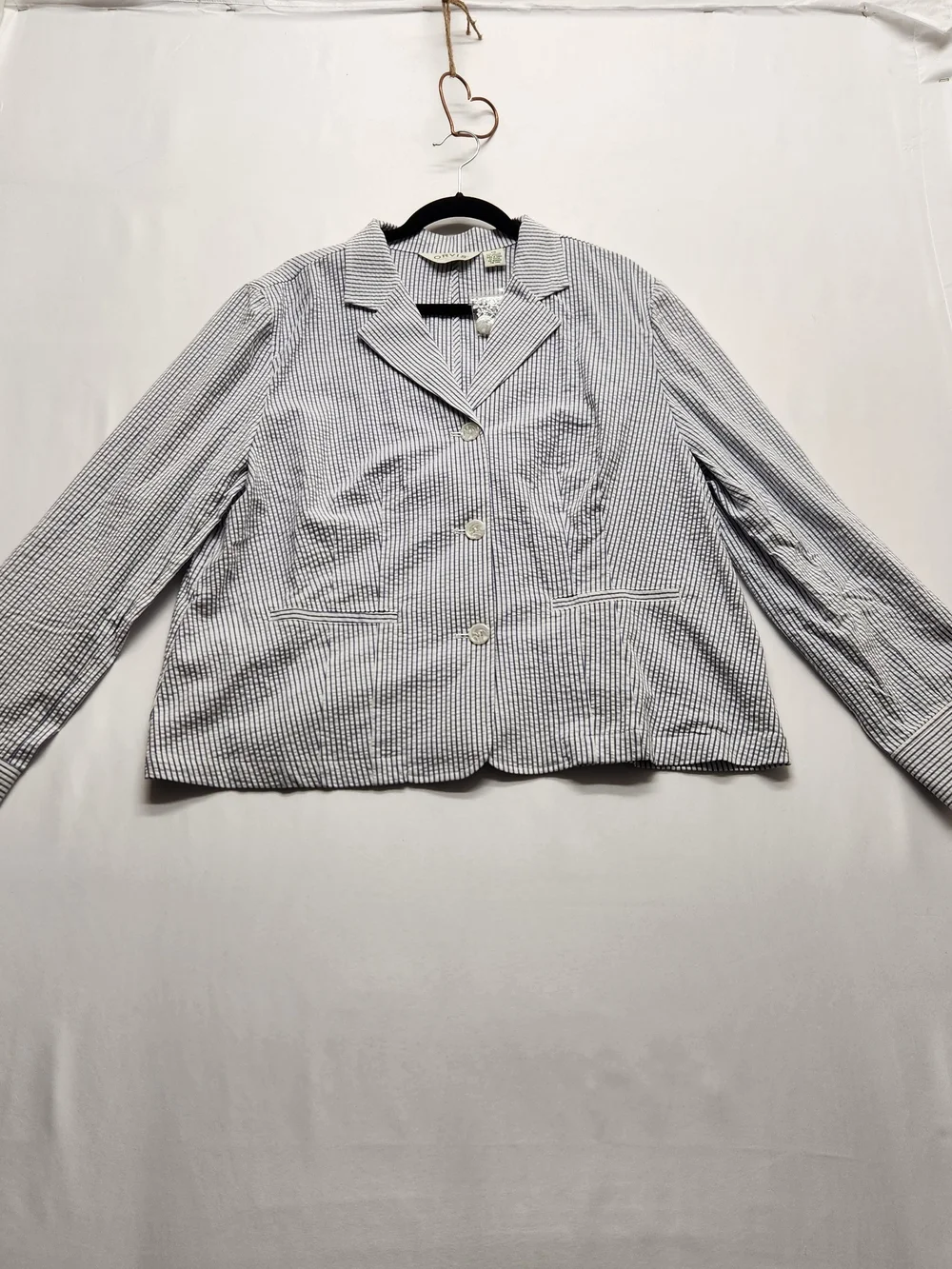 ⭐️NWOT Orvis Skirt Suit Set Size 20 Striped Coastal Grandma Quiet Luxury